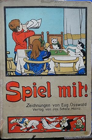 Spiel mit! Bilderbuch mit 4 doppelblattgroßen Spielpänen.