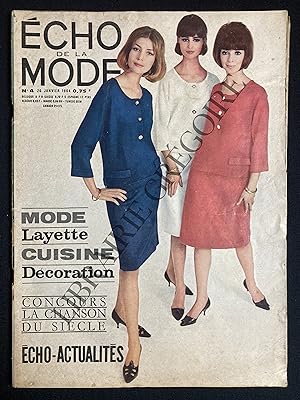 ECHO DE LA MODE-N°4-26 JANVIER 1964