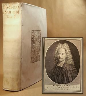 Seller image for Discours historiques, critiques, theologiques, et moraux, sur les evenemens les plus memorables du Vieux, et du Nouveau Testament. Tome premier. for sale by Antiquariat Thomas Rezek