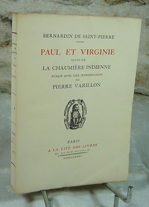 Imagen del vendedor de Paul et Virginie suivi de La chaumire indienne a la venta por Latulu