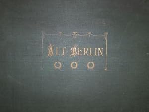 ALT-BERLIN (Graphiken nach Zeichnungen) *. (36 Alt-Ansichten im Mappe) + Text.