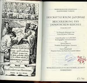 Image du vendeur pour DESCRIPTO REGNI JAPONIAE.BESCHREIBUNG DES JAPANISCHEN REICHES. mis en vente par Le-Livre