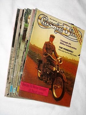 Classic Bike. Monthly Magazine, 1983, March, April, June, July, August, September, October Novemb...