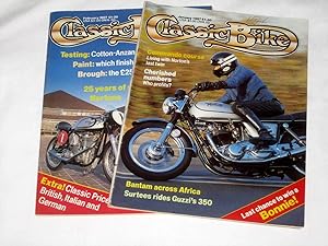 Classic Bike. Monthly Magazine, 1987, January,or February, Price is Per Issue.