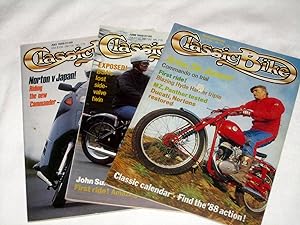 Classic Bike. Monthly Magazine, 1988, March, June, or July, , Price is Per Issue.