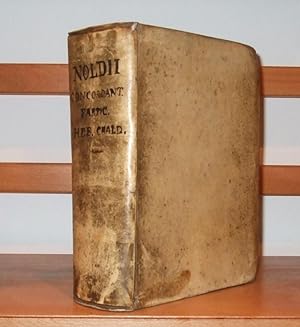 Concordantiæ particularum Ebræo Chaldaicarum [ Bible.Appendix. Old Testament. Concordances. Hebrew ]