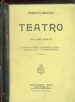 Teatro (volume sesto)