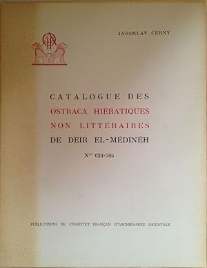 Immagine del venditore per Catalogue des ostraca hiratiques non littraires de Deir el Mdineh. Tome VII: Nos. 624  705 venduto da Meretseger Books