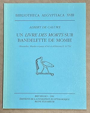 Imagen del vendedor de Un Livre des Morts sur bandelettes de momie a la venta por Meretseger Books