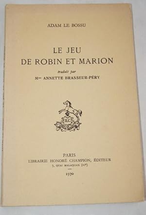 Image du vendeur pour LE JEU DE ROBIN ET MARION mis en vente par Librairie RAIMOND