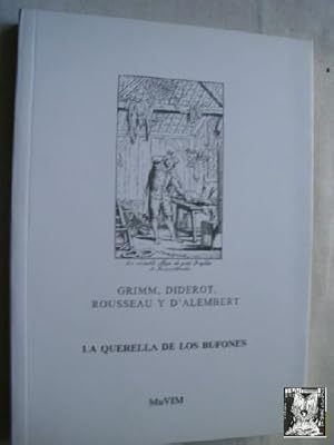 Imagen del vendedor de LA QUERELLA DE LOS BUFONES a la venta por Librera Maestro Gozalbo