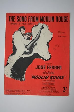 Imagen del vendedor de The Song From Moulin Rouge (Where Is Yuor Heart) a la venta por At the Sign of the Pipe