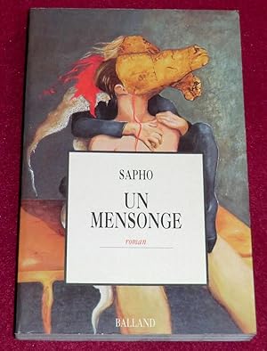 Image du vendeur pour UN MENSONGE - Roman mis en vente par LE BOUQUINISTE