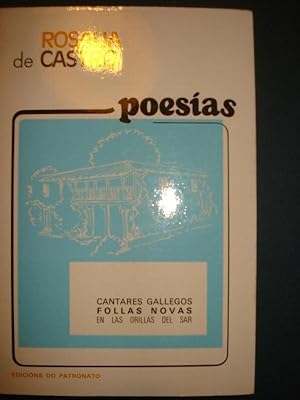 Imagen del vendedor de CANTARES GALLEGOS. FOLLAS NOVAS. EN LAS ORILLAS DEL SAR. Poesas. a la venta por Carmichael Alonso Libros