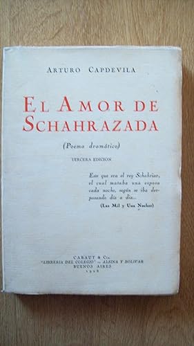 EL AMOR DE SCHAHRAZADA (POEMA DRAMÁTICO)