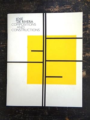 Immagine del venditore per Jose De Rivera: Compositions and Constructions venduto da Mullen Books, ABAA