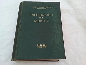 Immagine del venditore per Diccionario de la M�sica. venduto da Librer�a "Franz Kafka" M�xico.