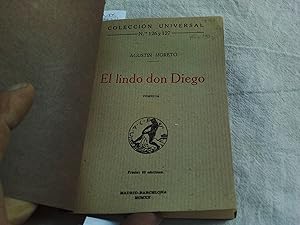 Imagen del vendedor de El lindo Don Diego (comedia). a la venta por Librera "Franz Kafka" Mxico.