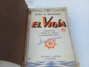 Immagine del venditore per El viga. Unamuno. Prez de Ayala. Hernndez-Cat. Ensayos 2. . venduto da Librera "Franz Kafka" Mxico.