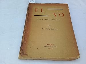 Seller image for El y Yo. Coloquios espirituales. for sale by Librera "Franz Kafka" Mxico.
