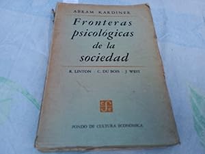 Imagen del vendedor de Fronteras psicolgicas de la sociedad. a la venta por Librera "Franz Kafka" Mxico.