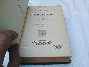 Imagen del vendedor de Germinal. a la venta por Librera "Franz Kafka" Mxico.