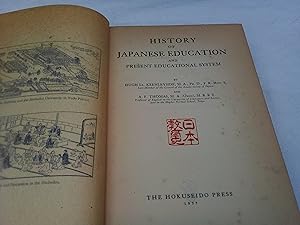 Seller image for History of Japanese Education and Present Educational System. for sale by Librera "Franz Kafka" Mxico.