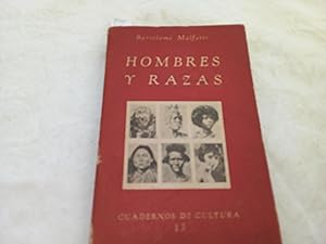 Immagine del venditore per Hombres y razas. venduto da Librera "Franz Kafka" Mxico.