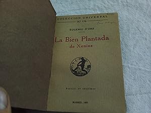 Seller image for La bien plantada de Xenios. for sale by Librera "Franz Kafka" Mxico.