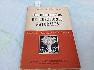 Imagen del vendedor de Los ocho libros de cuestiones naturales. a la venta por Librera "Franz Kafka" Mxico.