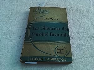 Imagen del vendedor de Los silencios del Coronel Bramble. a la venta por Librera "Franz Kafka" Mxico.