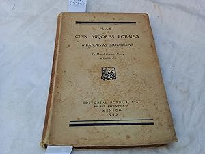 Seller image for Las cien mejores poesas mexicanas modernas. De Manuel Gutirrez Najera a nuestros das. for sale by Librera "Franz Kafka" Mxico.