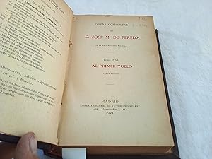 Bild des Verkufers fr Obras completas. T. XVI. "Al primer vuelo". zum Verkauf von Librera "Franz Kafka" Mxico.