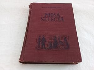 Imagen del vendedor de Prosa selecta. a la venta por Librera "Franz Kafka" Mxico.