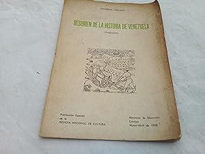Seller image for Resumen de la Historia de Venezuela (fragmento). for sale by Librera "Franz Kafka" Mxico.