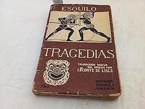 Imagen del vendedor de Tragedias. a la venta por Librera "Franz Kafka" Mxico.