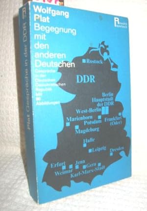 Immagine del venditore per Begegnung mit den anderen Deutschen (Gesprche in der Deutschen Demokratischen Republik) venduto da Antiquariat Zinnober