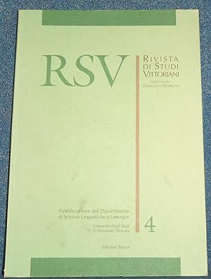 RSV. Rivista di studi vittoriani. Vol. 4