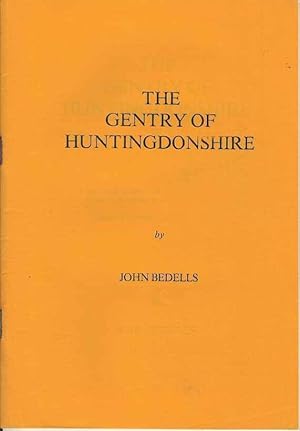 Seller image for The Gentry of Huntingdonshire for sale by Joy Norfolk, Deez Books