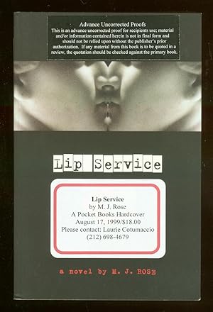 Bild des Verkufers fr Lip Service zum Verkauf von Between the Covers-Rare Books, Inc. ABAA