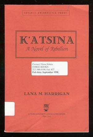 Immagine del venditore per K'Atsina venduto da Between the Covers-Rare Books, Inc. ABAA