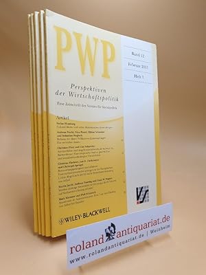 PWP - Perspektiven der Wirtschaftspolitik Eine Zeitschrift des Vereins für Socialpolitik. Band 12...