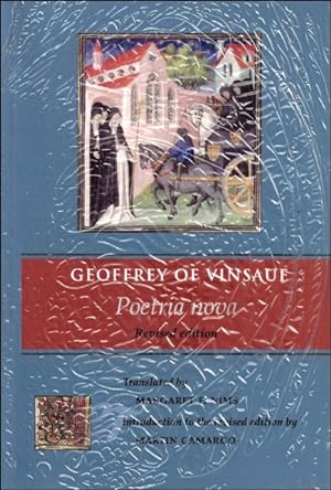 Bild des Verkufers fr Poetria nova, Revised edition, Geoffrey of Vinsauf zum Verkauf von BOOKSELLER  -  ERIK TONEN  BOOKS