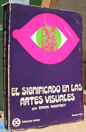 Imagen del vendedor de EL SIGNIFICADO EN LAS ARTES VISUALES a la venta por LLIBRES del SENDERI