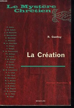 Seller image for LA CREATION for sale by Le-Livre