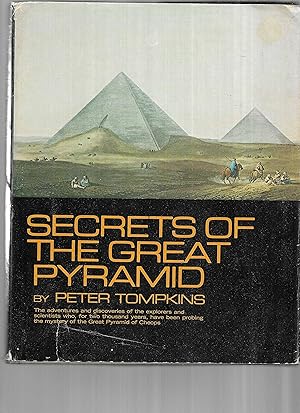 Seller image for SECRETS OF THE GREAT PYRAMID; With an appendix by Livio Catullo Stecchini. for sale by Chris Fessler, Bookseller