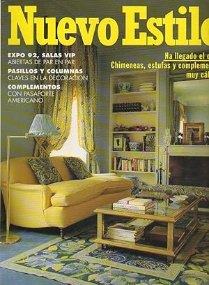 Seller image for NUEVO ESTILO. N 175. EXPO 92, SALAS VIP. PASILLOS Y COLUMNAS, CLAVES EN LA DECORACIN. for sale by angeles sancha libros