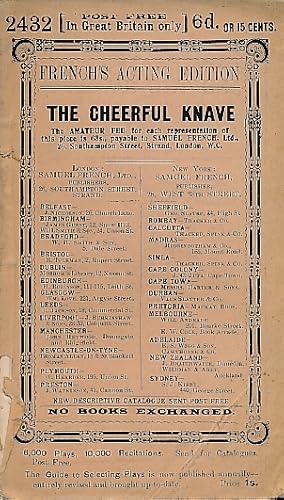 Image du vendeur pour The Cheerful Knave mis en vente par Barter Books Ltd