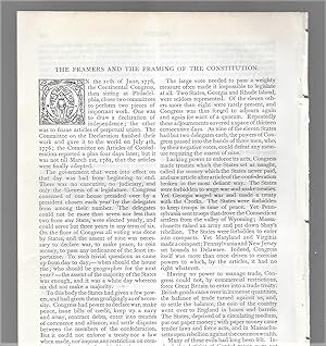 Immagine del venditore per The Framers And Framing Of The Constitution venduto da Legacy Books II