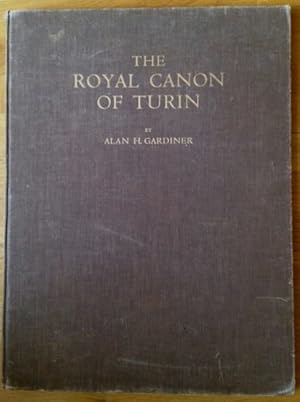 Imagen del vendedor de The royal canon of Turin a la venta por Meretseger Books